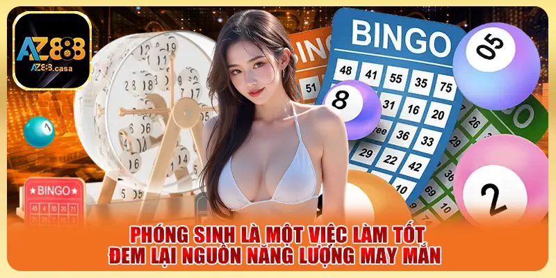 Phóng sinh là một việc làm tốt đem lại nguồn năng lượng may mắn 